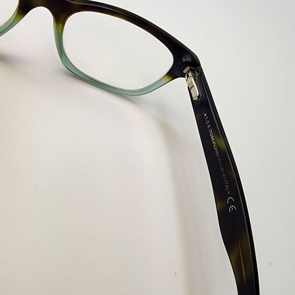 Tom Ford Tortoise Eye Glasses (TF 5425) Size 53-17-140 - Picture 6 of 9